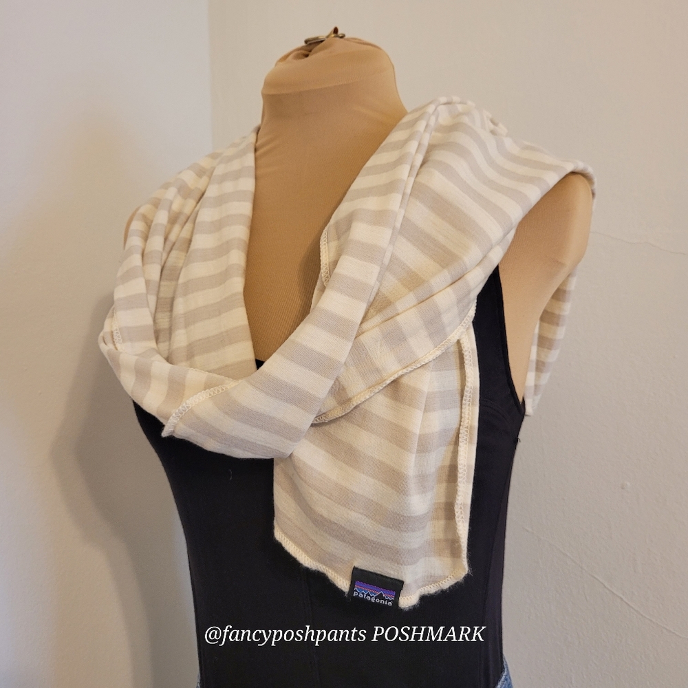 PATAGONIA summer high quality serged edge scarf wrap - Picture 7 of 17